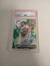 2019 Bowman's Best Austin Riley Power Producers Auto RC #PP-ARI 46/99 PSA 10 ⚾