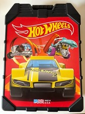 Mixed Lot of 47 Diecast Cars Hot Wheels, Disney Pixar, Unbranded W/Storage Case