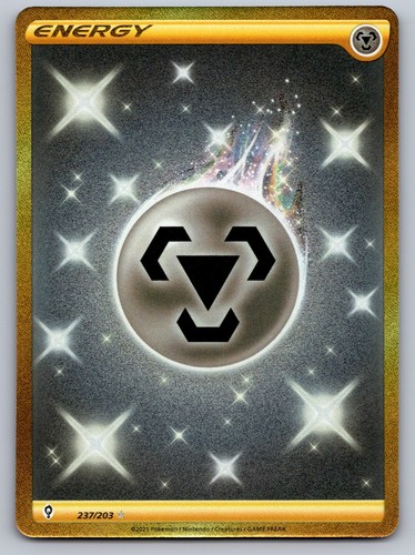 Metal Energy 237/203 Secret Rare Evolving Skies Pokemon Holo Near Mint