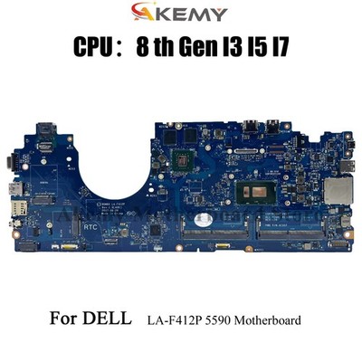 For Dell Latitude 5590 Laptop Motherboard LA-F412P with I5 I7 CN-0P50J0 0630XH