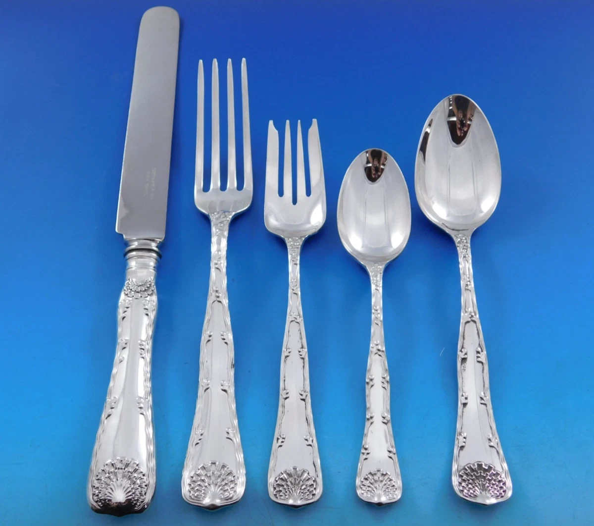 Tiffany & Co. 1900-1940 Antique US Sterling Silver Flatware Sets