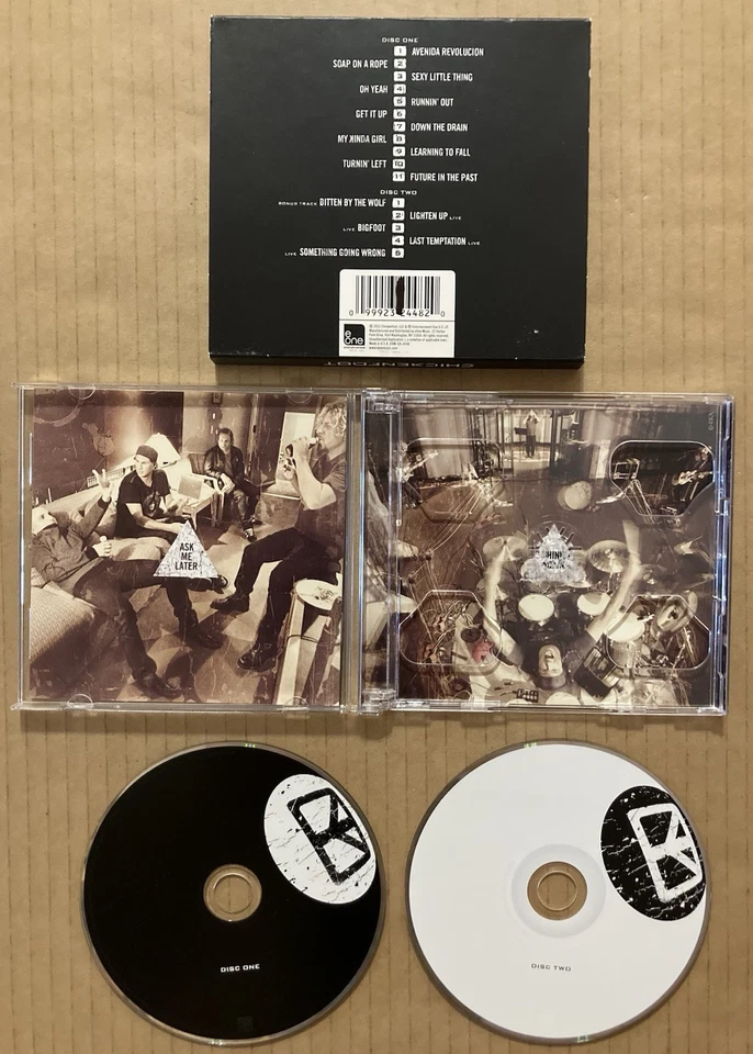 Sammy Hagar Joe Satriani CHICKENFOOT w/5 BONUS LIVE & UNRELEASED & SLIPCASE 2 CD - Imagem 3 de 3