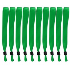 50Pcs Cloth Event Wristband Disposable Wrist Bands Green