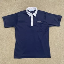 Vintage 60s Bowling LCAR Chain Stitch Polo Shirt Hilton Blue M “Willie”