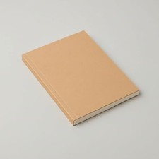 A5 Blank Notebook 5.8" 8.3" / 14.8 21 cm , 64 Sheets / 128 Kaft Cover