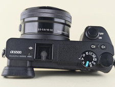 Sony Alpha A6500 24.2MP Mirrorless Digital Camera with 16-50mm Lens Wi-Fi NFC