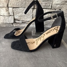 Sam Edelman Buckle Suede Upper Heels for Women for sale