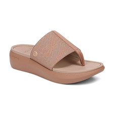 Hot Sale Vionic Beach Aqua Platform Toe Post Sandal, Mocha Mousse