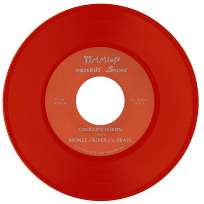Bronze, Silver and Brass Conrad's Lesson (Vinyl) 7'' Single Coloured Vinyl