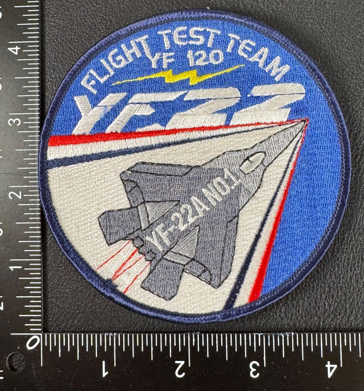 YF-22 No. 1 Flight Test Team Patch (Edwards AFB)