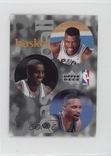 1997-98 European Stickers David Robinson Anthony Mason Chris Mills HOF 05v0