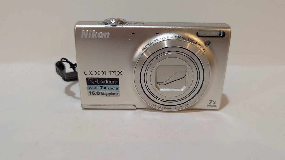 Buy Nikon COOLPIX S6100 16.0MP Digital Camera - Silver online | eBay