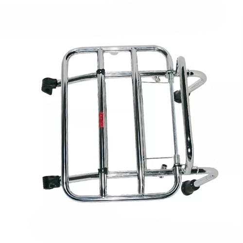 PAKETTRÄGER VORNE CHROM PIAGGIO VESPA PX 125-150-200 ARCOBALENO 1983-1997 - Bild 1 von 3