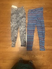 Set Of 2 Mayfair Print Leggings Women's M And L