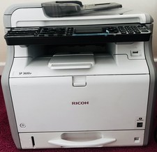 RICOH SP 3600SF AIO DUPLEX NETWORK USB FAST 30PPM 600DPI A4 MONO LASER PRINTER