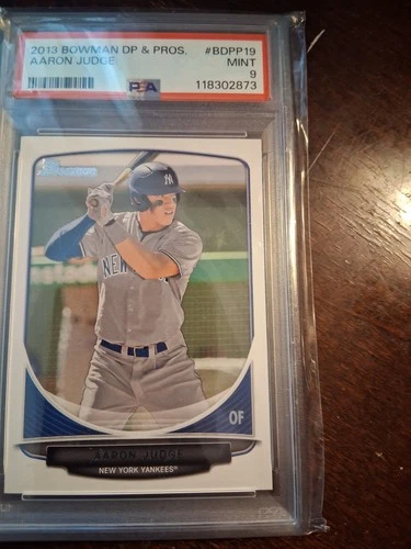 2013 Bowman Draft Picks & Prospects Draft Picks Aaron Judge PSA 9