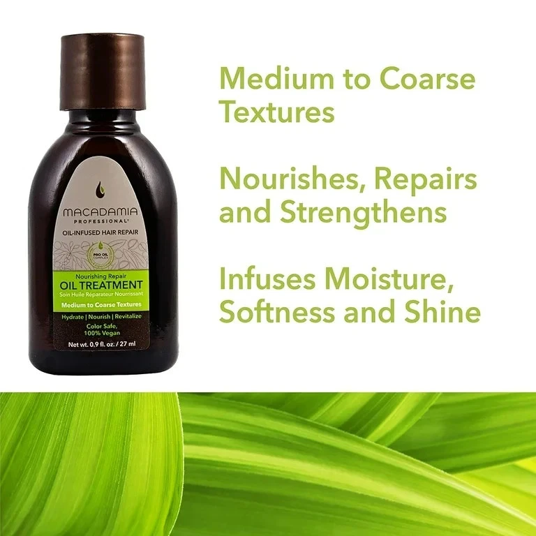 Tratamiento profesional de aceite hidratante nutritivo para cabello de macadamia 30 ml aceite de macadamia Foto 2 de 4