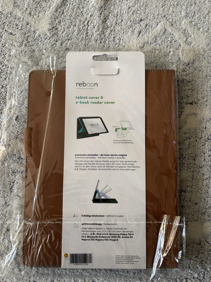 Booncover Reboon Universal Schutz Hülle 10.1" Tablet Tasche Book Cover Case 812 - Bild 2 von 2