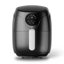 Kitchen Elite 2.5 Qt Digital Air Fryer, Countertop Nonstick Basket Oven, Black