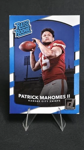2017 Panini Donruss - Rated Rookie Patrick Mahomes II #327 (RC)