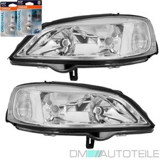 Opel Astra G Scheinwerfer RECHTS LINKS für HELLA VERSION H7/HB3 + 2x Osram H7