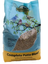 Country Blends Complete Patio Blend, 5 lbs Bag-Wild Bird Food Seed and Nut Mix