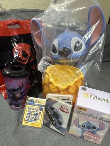 Disney Live Action Movie Lilo&Stitch Popcorn Bucket TOHO Cinemas Limited Edition - 第 1/12 張圖片