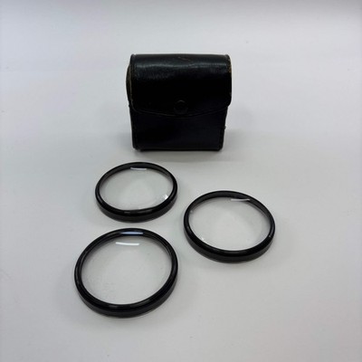 Hoya Bundle of 3 55mm +1 +2 +3 Macro Close-Up Lens Filter