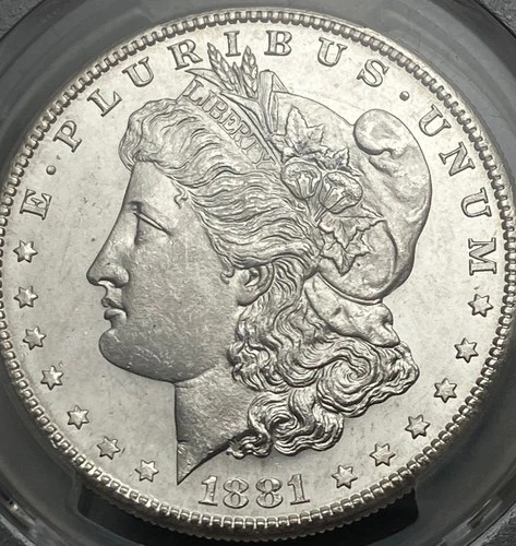 1881 S Morgan Silver Dollar, PCGS MS64. Great Luster. Problem Free. Nice Coin.