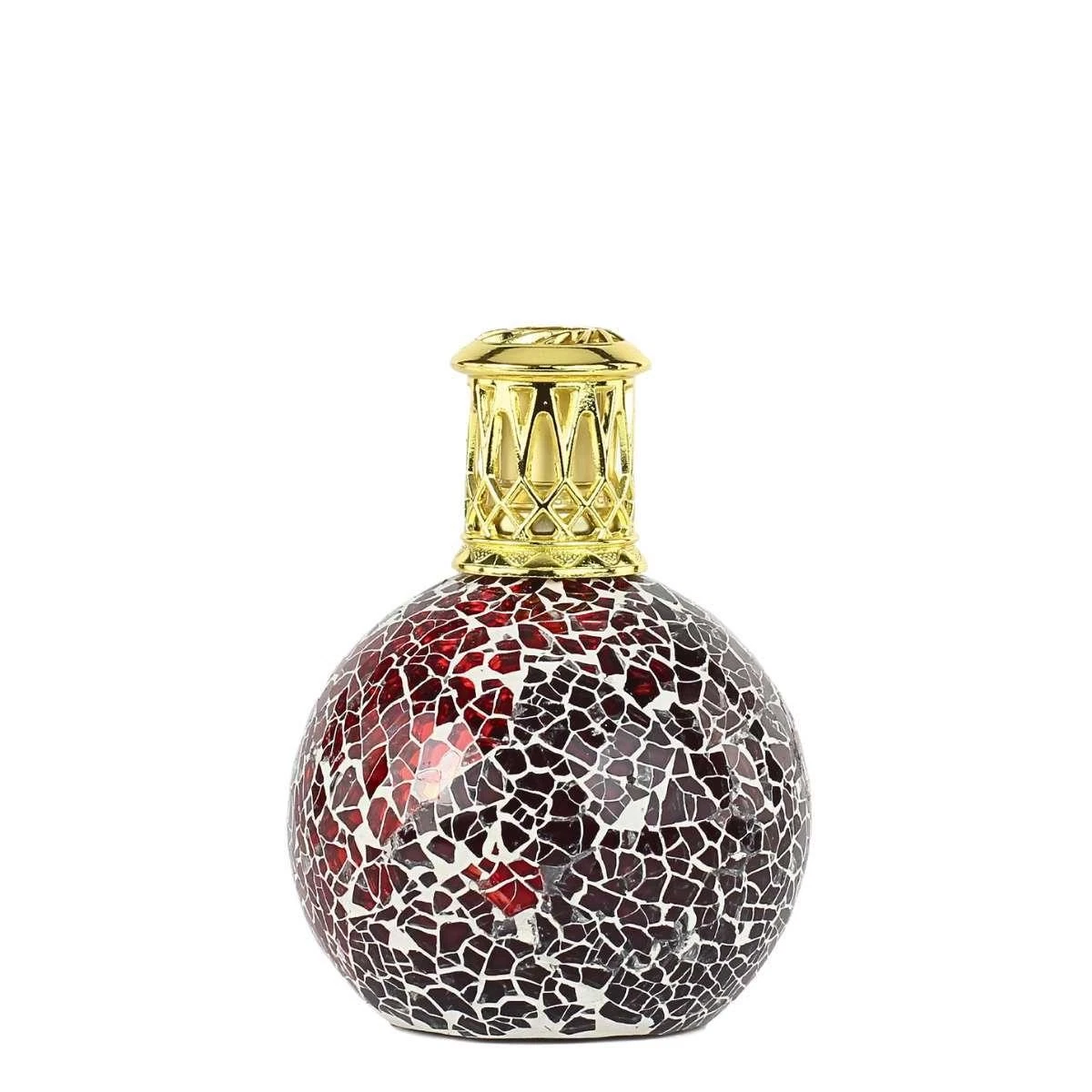 Lampada Profumata Ashleigh & Burwood The Admiral: Grande, Vetro Bianco E Oro, In Confezione Regalo