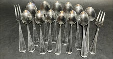 NORTHLAND/ONEIDA Silverware Stainless Flatware Lot of 14 Forks Spoons