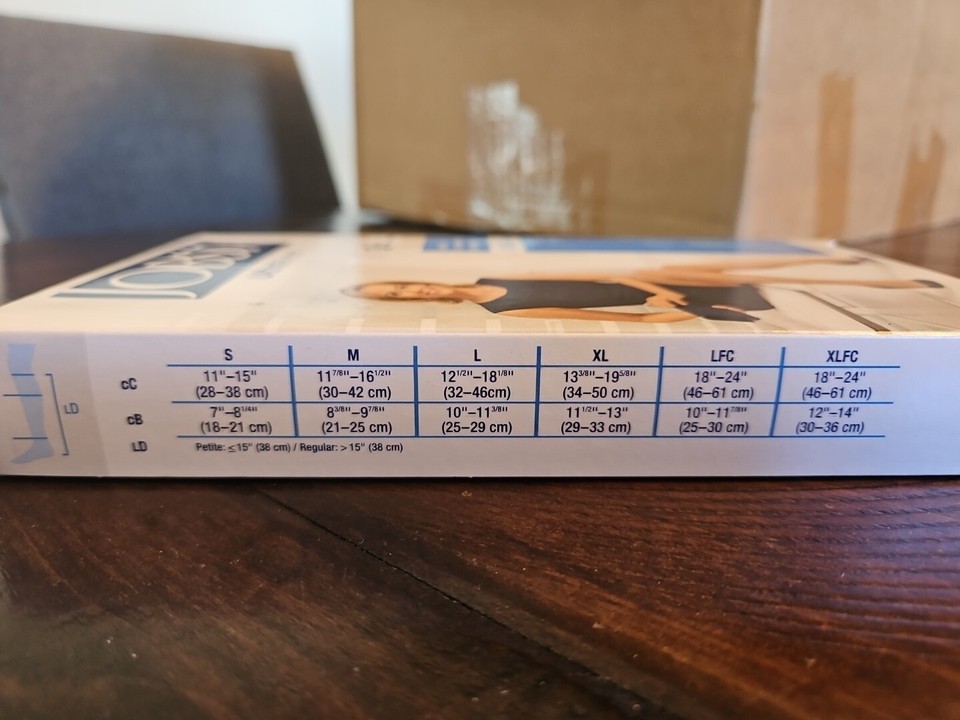 Jobst Medical Compression Stockings 1520 mmHg Ultra Sheer Natural