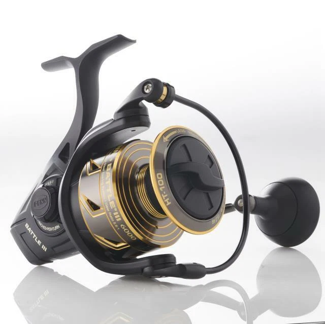 NEW Penn BATTLE III 6000 Spin Fishing Reel - Brand New