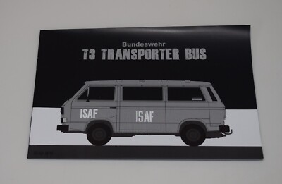 TAKOM T3 TRANSPORT BUS #22141  PARTS  INSTRUCTION BOOKLET 1/35