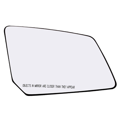 Passengers Side Mirror Glass Fit 07-10 Outlook 07-17 GMC 09-16 Traverse Non-Heat