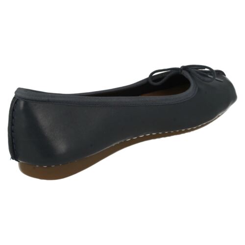 Ladies Clarks Artisan Flats - Freckle Ice - Picture 18 of 22
