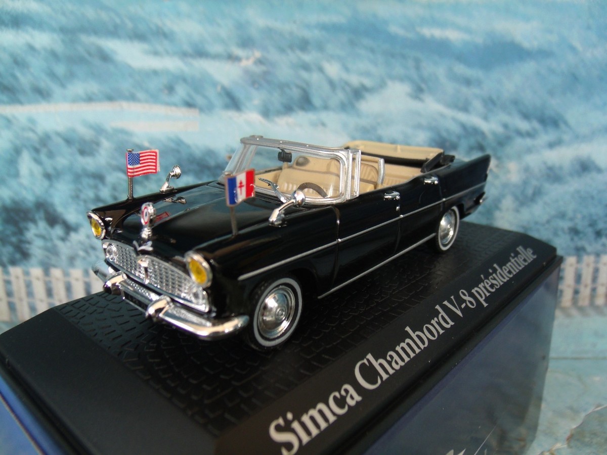 Simca Présidentielle De Gaulle Les miniatures NOREV neuf en