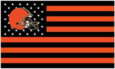 Cleveland Browns Camo America 3X5 Flag Man Cave x