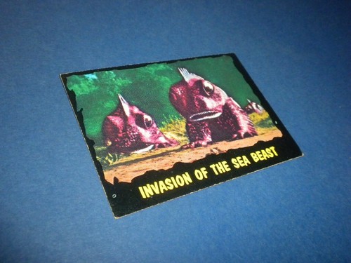 OUTER LIMITS trading card #18 Bubbles Inc. 1964 tv horror sci-fi PRINTED IN USA - Picture 4 of 6