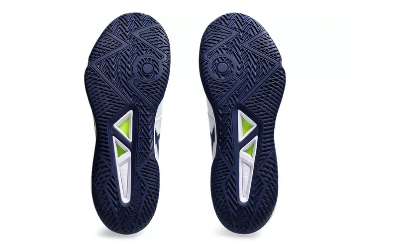 Asics Uomo GEL-TACTIC 12 Squash Badminton Scarpe Indoor Scarpe 1071A090 103 - Immagine 3 di 4