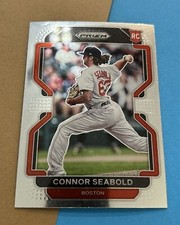 2022 Panini Prizm - #86 Connor Seabold RC Boston Red Sox