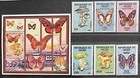 Niger Stamps and S. Sheet -  Mushrooms and Butterflies_1991 - CTO.