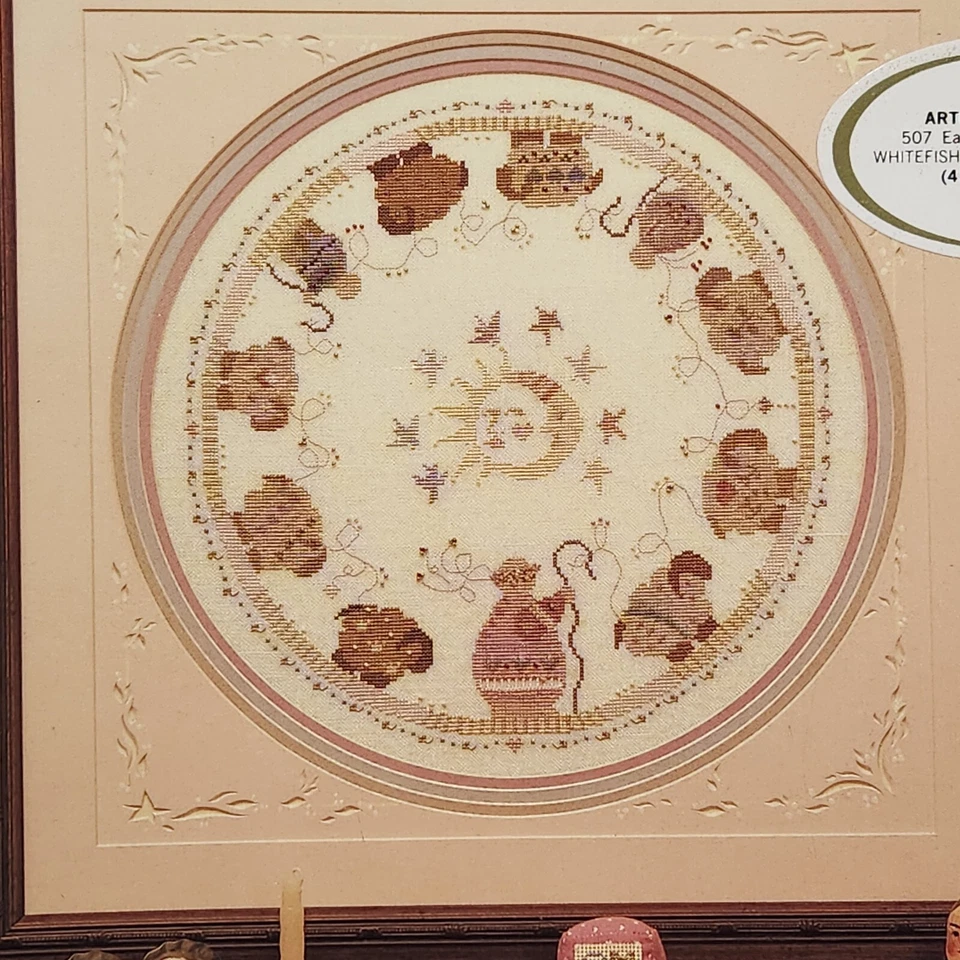 Shepherd's Bush Cross Stitch Pattern Leaflet Shepherd's Earth 1990 Chart Marked - Image 2 of 4