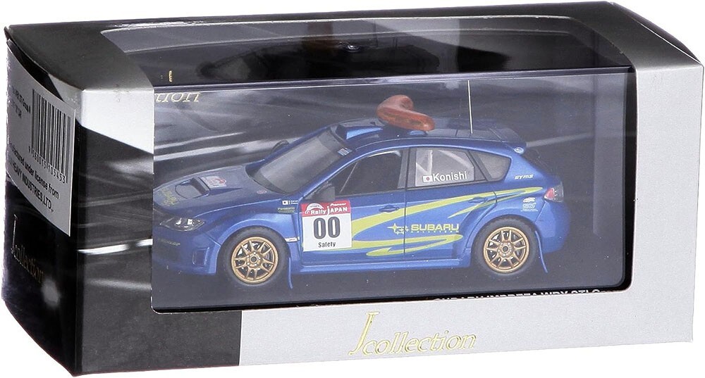 KYOSHO 1/43 SUBARU IMPREZA WRX STI GROUP N 2007 RALLY JAPAN