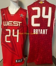 KOBE BRYANT Lakers 2010 West ALL STARS Adidas THROWBACK Swingman Jersey Sz S-XXL