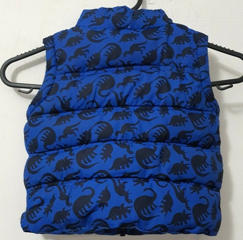 Boys Gilet Sleeveless Jacket Premium Duck Down Filled Age 9-12 Months Little Reb - Picture 7 of 12