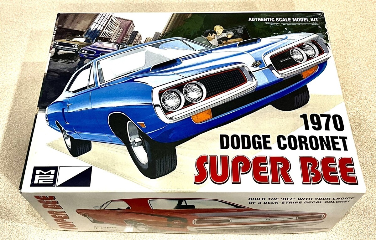 🏁 MPC 1970 Dodge Coronet Super Bee MPC-703 (Open Box) 1/25