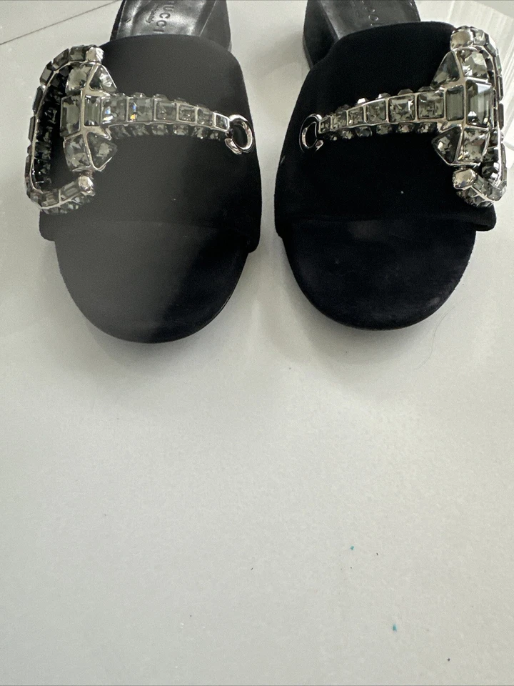  Gucci swarovski sandals Size6 In A Half - Image 3 of 4