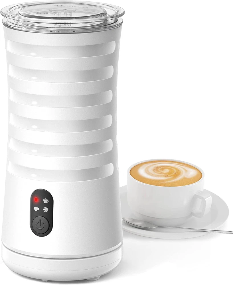 Milk Frother, 4-In-1 Milk Frother and Steamer, Electric Milk Frothers for Coffee Milk Frother, 4-In-1 Milk Frother and Steamer, Electric Milk Frothers for Coffee