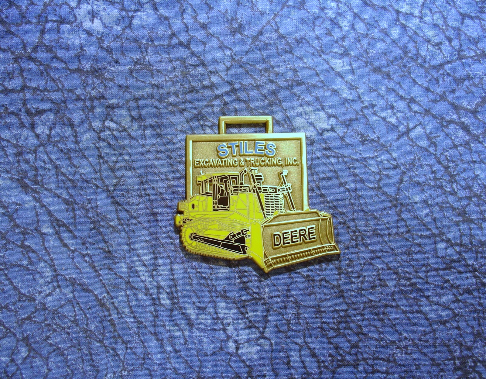 Stiles Excavating & Trucking, INC. Deere Track Dozer Large Watch Fob eBay